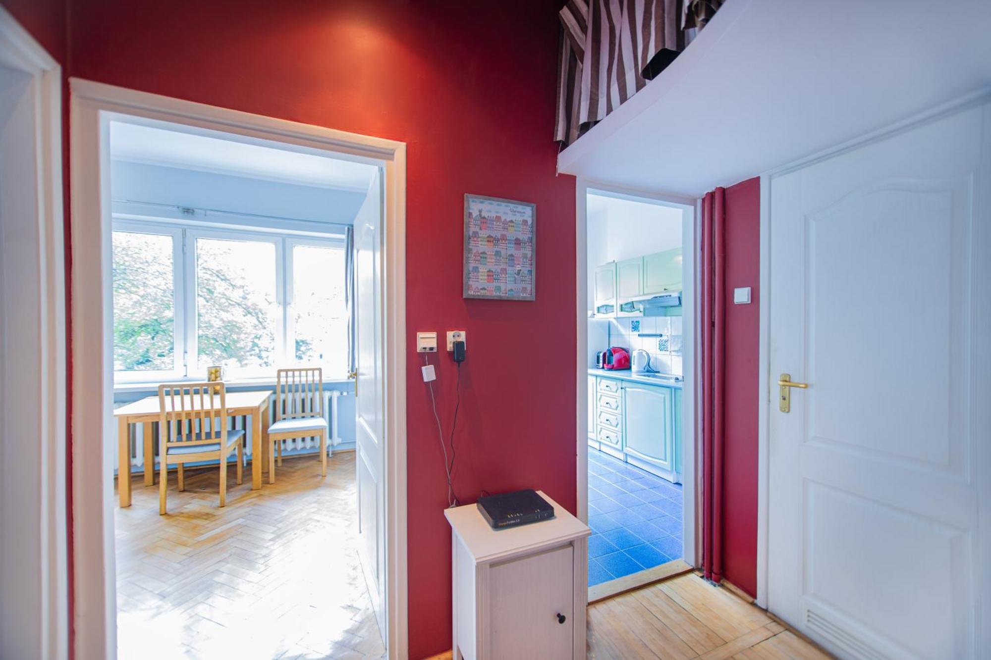 Ferienwohnung Hoza Str Apt. Great Location. Close To Everything. Warschau Exterior foto